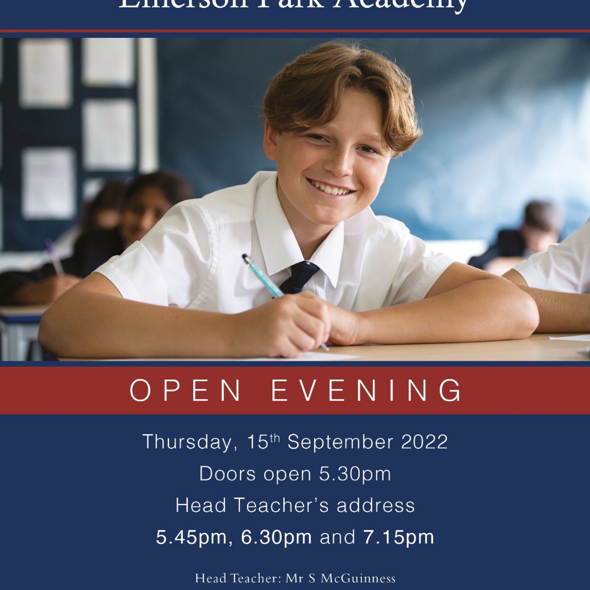 Emerson Park Academy - Open Evening 2022